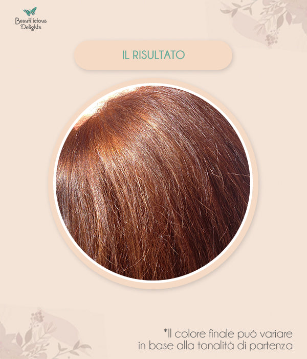 Tonalità Copper Auburn Brown