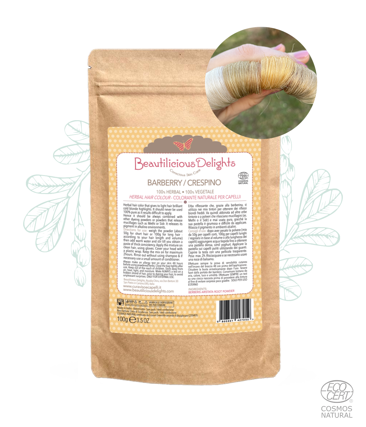 Barberry - Cool Blond Natural Reflector Cosmos Natural