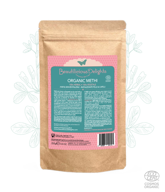 Fieno Greco (Methi) BIO - Anticaduta Capelli & Rivitalizzante Pelle Cosmos Organic