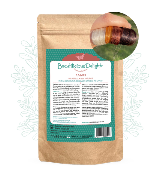 Henné Nero (Katam Buxus Dioica) Tinta Naturale Capelli 250g