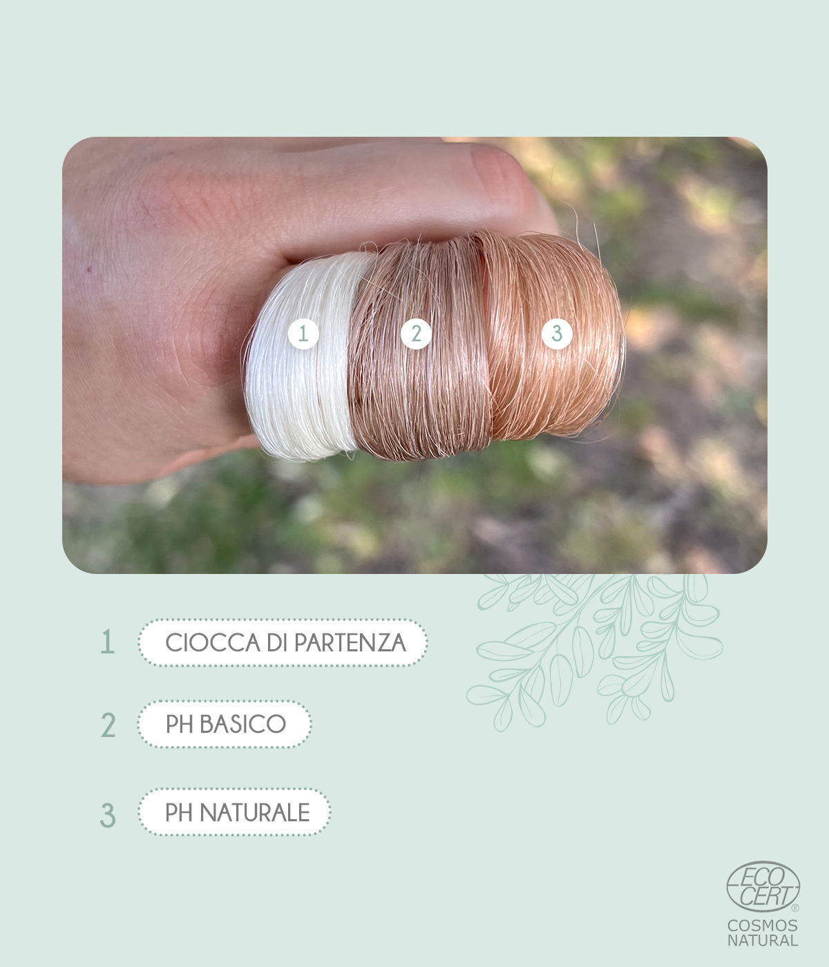 Rose Sandy Blonde - Biondo Sabbia Cenere - Mix Erbe Tintorie Cosmos Natural