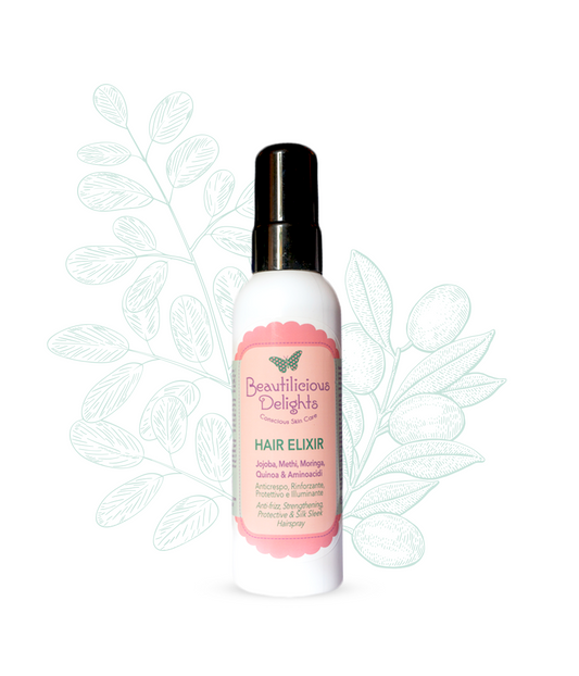 Spray Protettivo Rinforzante Capelli Fragili e Secchi - Hair Elixir