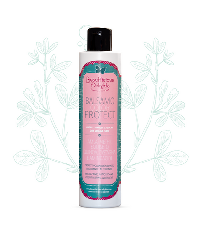 Balsamo COLOR PROTECT Capelli Grossi all'Equiseto, Castagna e Aminoacidi