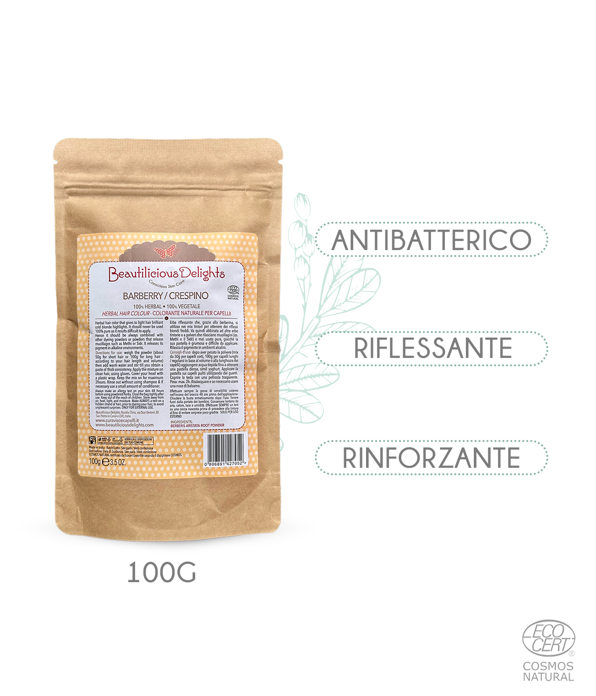 Crespino - Riflessante Naturale Toni Biondi Freddi Cosmos Natural Beautilicious Delights