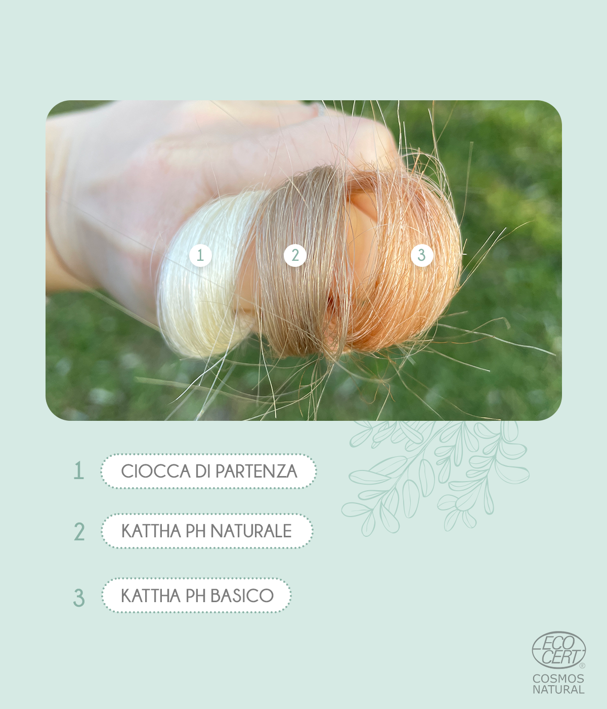 Kattha - Riflessante Naturale Toni Cenere Cannella o Bruni Cosmos Natural Beautilicious Delights