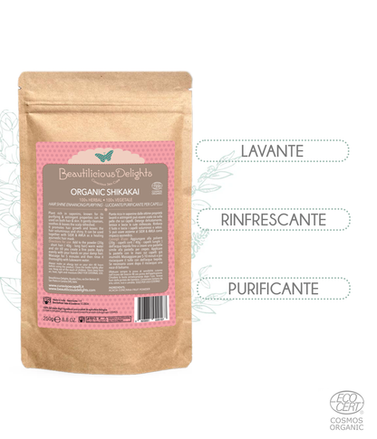 Shikakai BIO - Lavante e Purificante Pelle & Capelli Cosmos Organic
