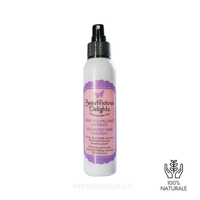 Spray Volumizzante Lucidante Capelli Fini - Beautilicious Delights 