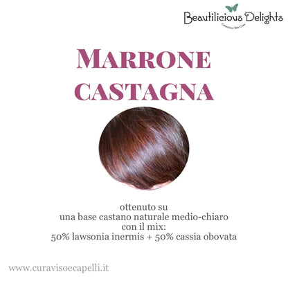 Henné Rosso BIO (Lawsonia Inermis) Tinta Naturale Capelli Cosmos Organic - Beautilicious Delights 